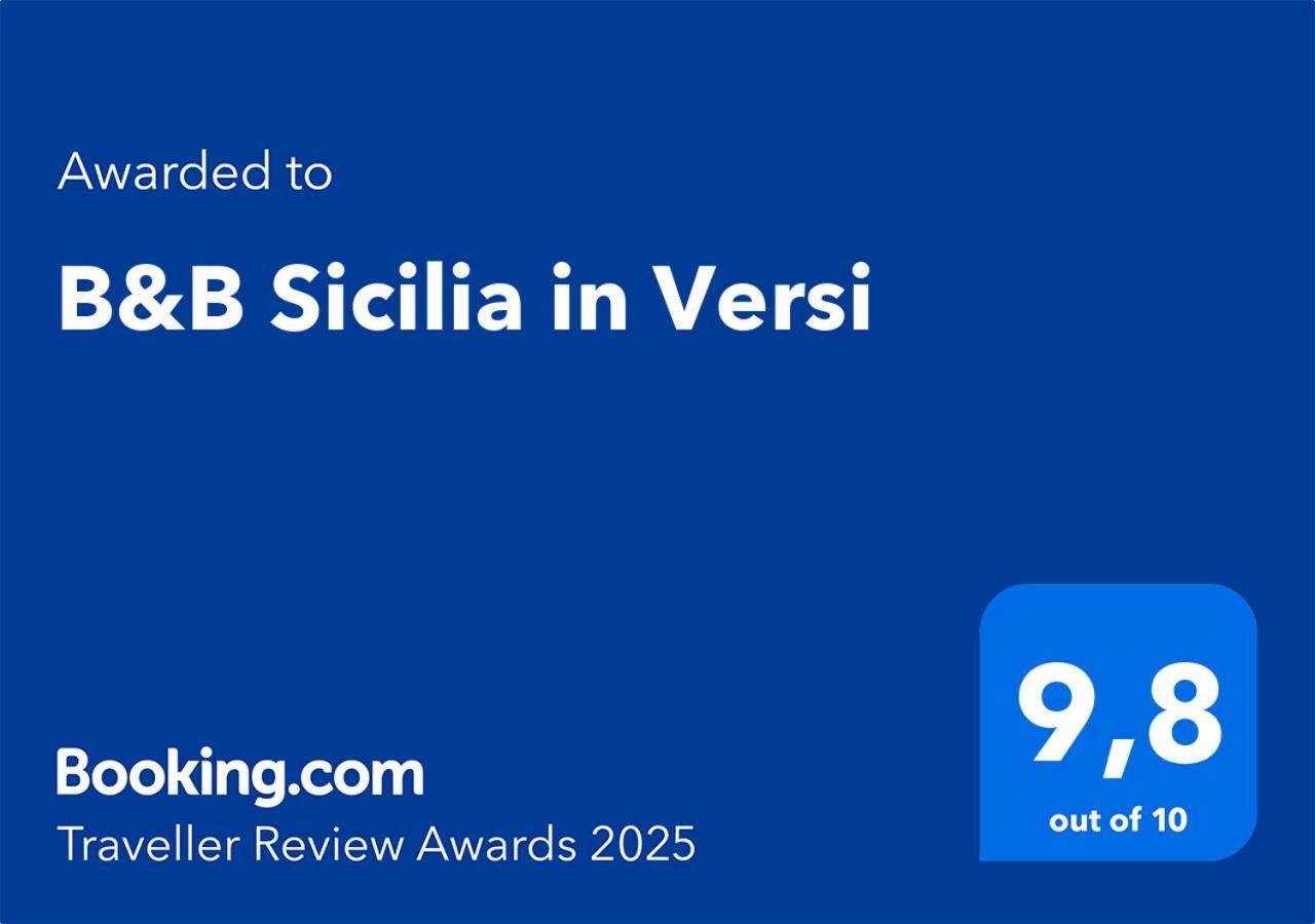 B&B Sicilia In Versi กุสโตนาชี ภายนอก รูปภาพ